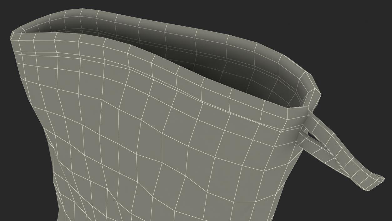 Oven Mitt Gray 3D model