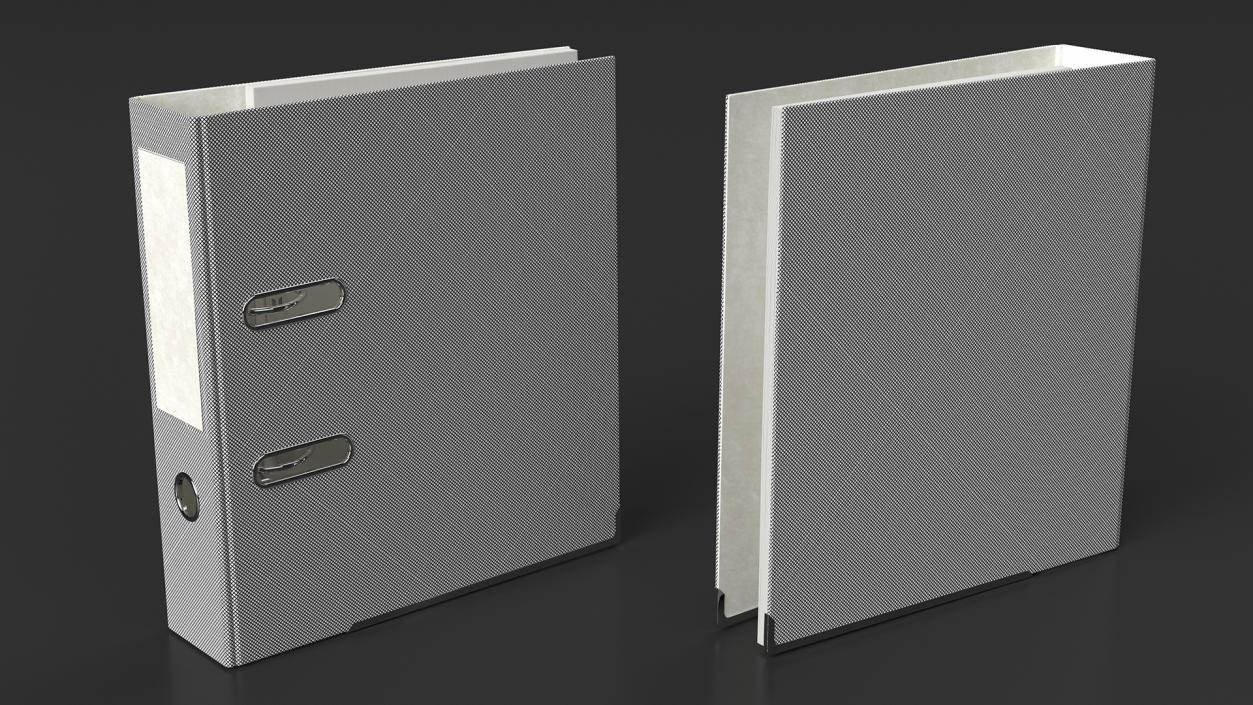 3D Hardcover Folder with Sheets model