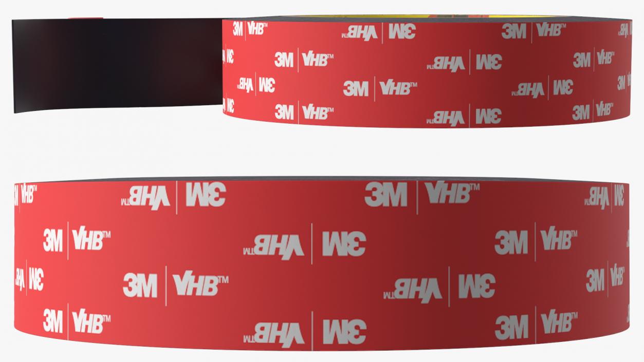 VHB 3M 5952 Double Sided Acrylic Foam Tape 3D