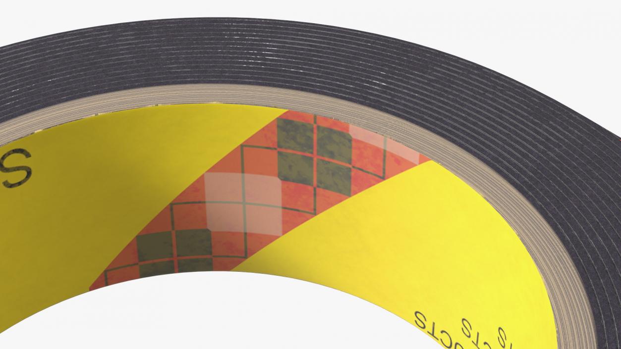 VHB 3M 5952 Double Sided Acrylic Foam Tape 3D