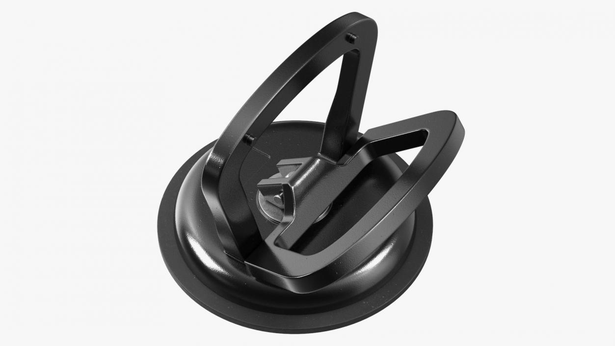 Vacuum Suction Cup Black 3D model