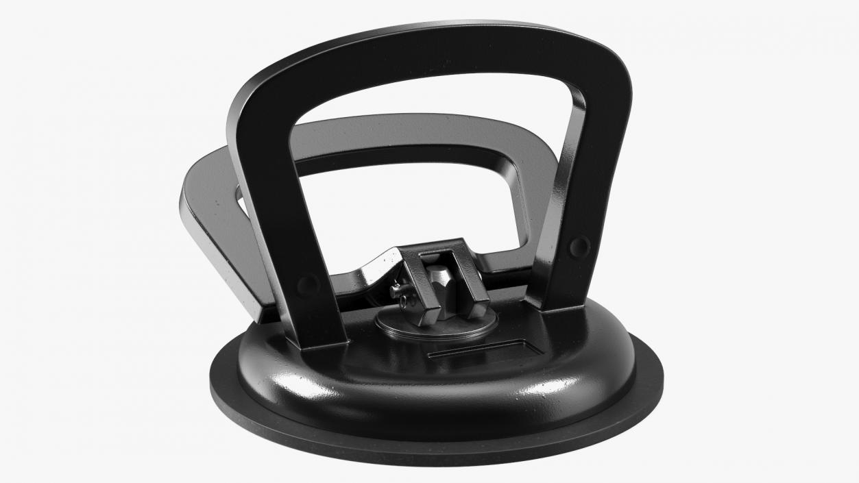 Vacuum Suction Cup Black 3D model