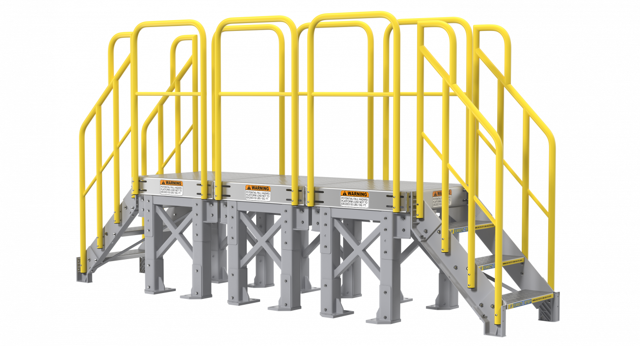 Industrial Stairs 3D