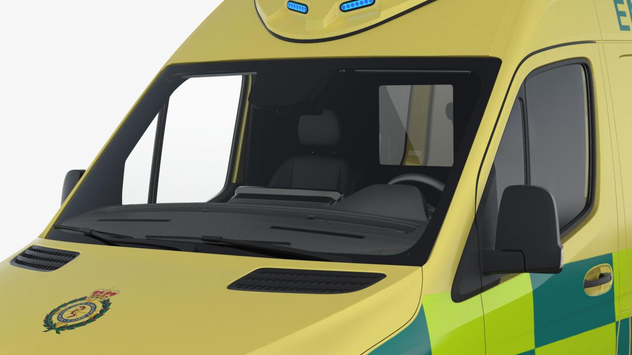 Mercedes Benz Sprinter Emergency Ambulance 3D