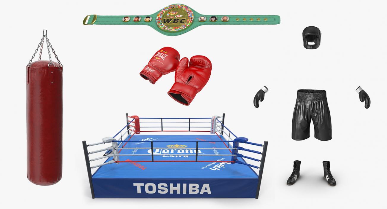 Boxing Collection 3 3D model