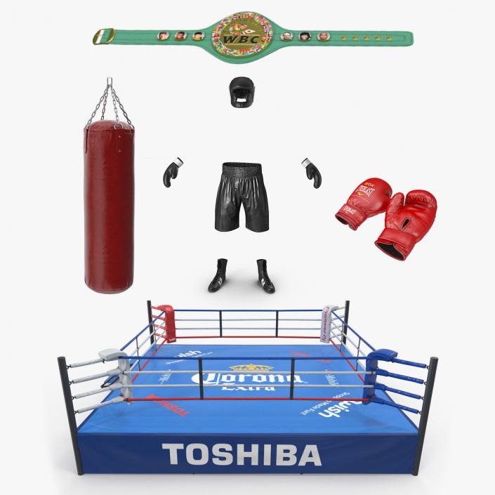 Boxing Collection 3 3D model