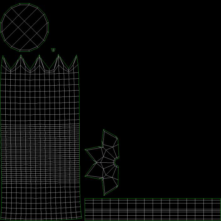 3D Joist Hanger Nails model