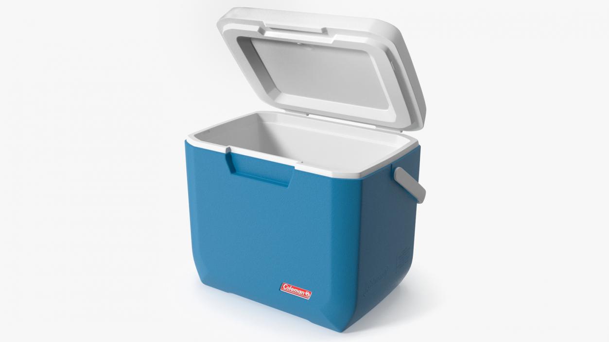 Coleman 28 Quart Xtreme Cooler Blue Rigged 3D