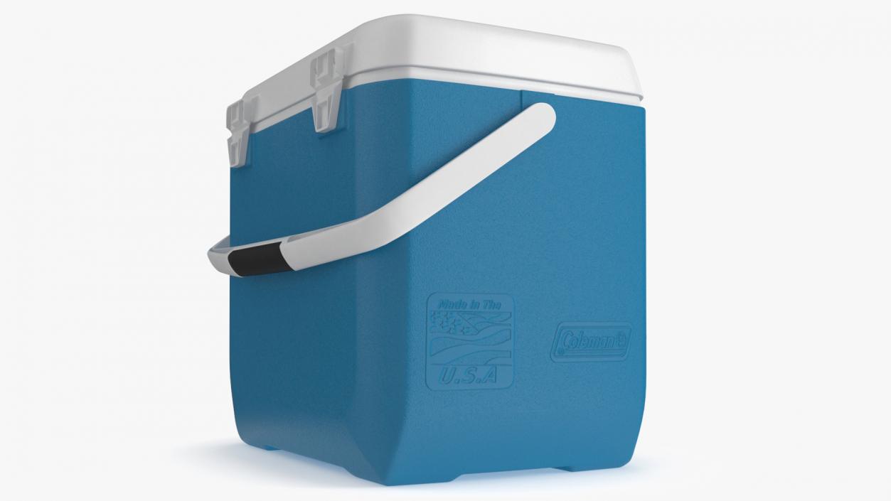 Coleman 28 Quart Xtreme Cooler Blue Rigged 3D