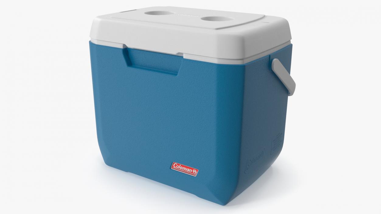 Coleman 28 Quart Xtreme Cooler Blue Rigged 3D