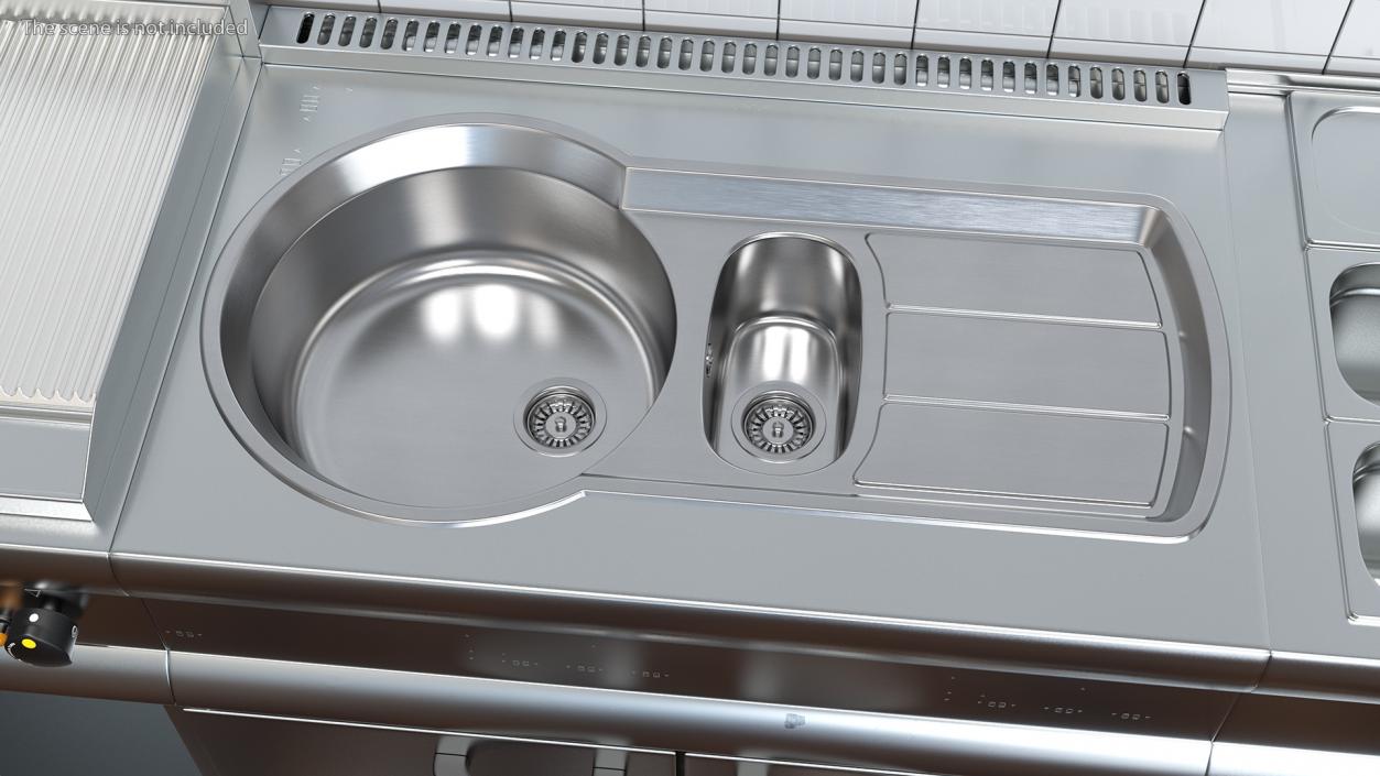 3D Kitchen Sinks Collection 3