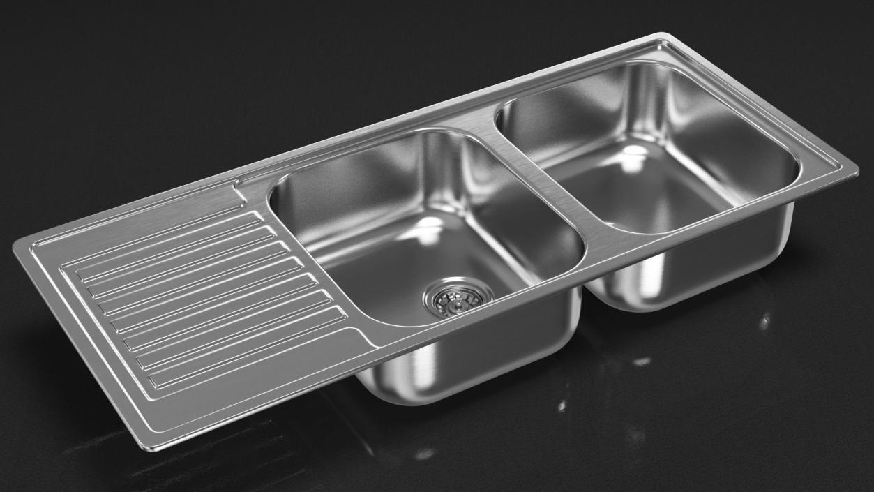 3D Kitchen Sinks Collection 3