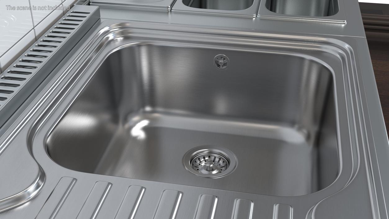 3D Kitchen Sinks Collection 3