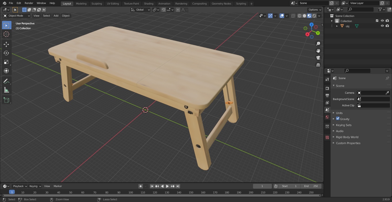 Laptop Desk Nnewvante Table 3D