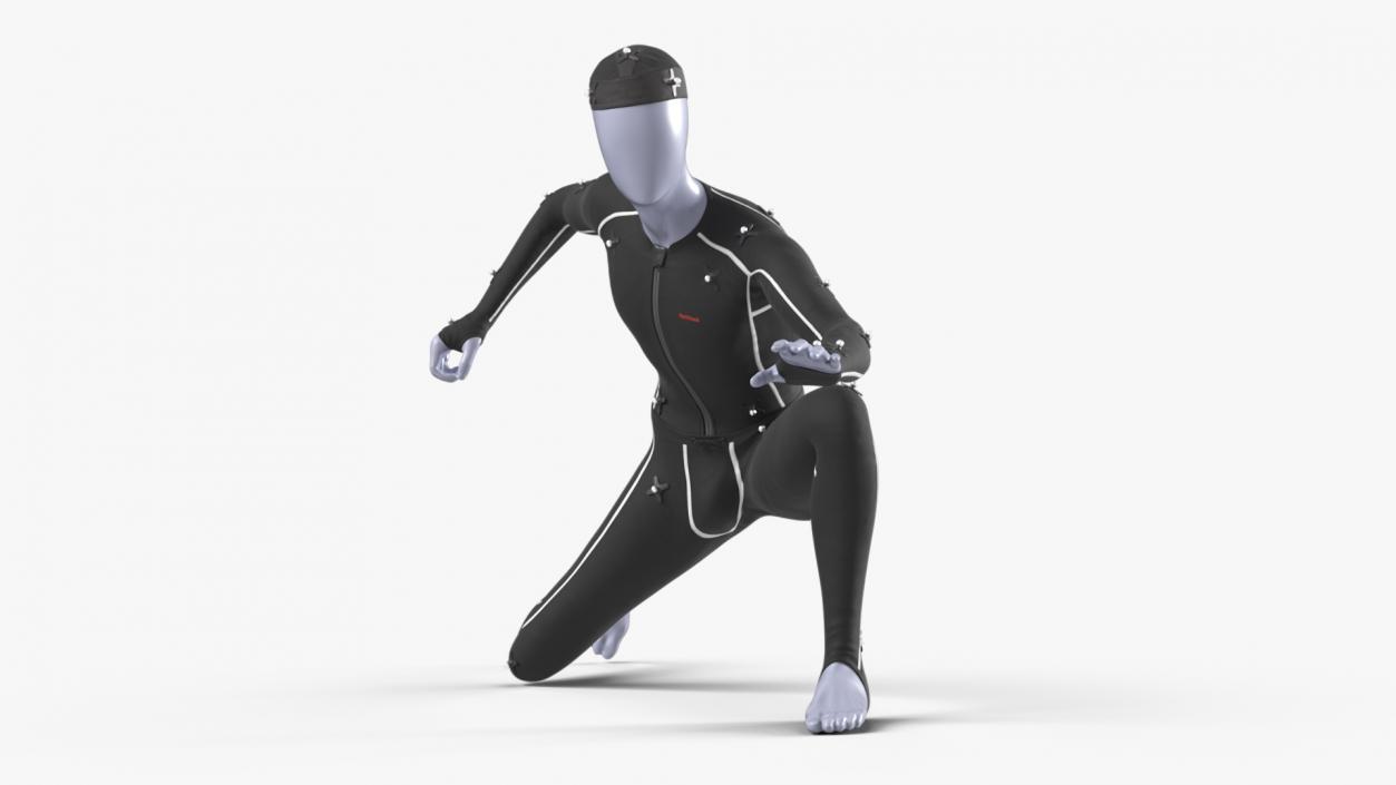 OptiTrack Motion Capture Suit Human Figure 3D