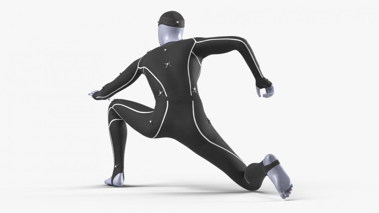 OptiTrack Motion Capture Suit Human Figure 3D