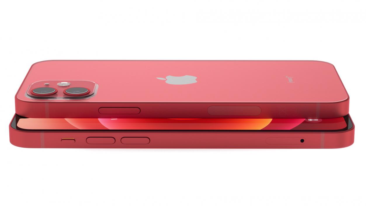 Apple iPhone 12 Product RED 3D