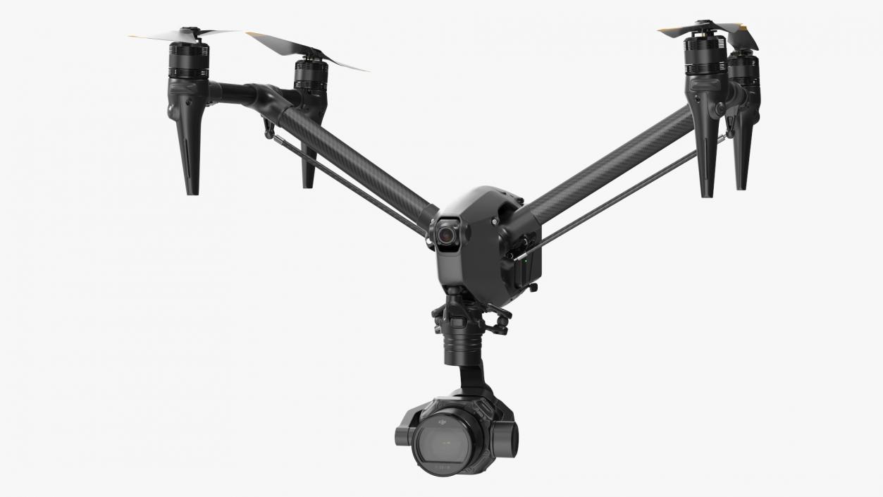 3D model DJI Inspires Drone Rigged