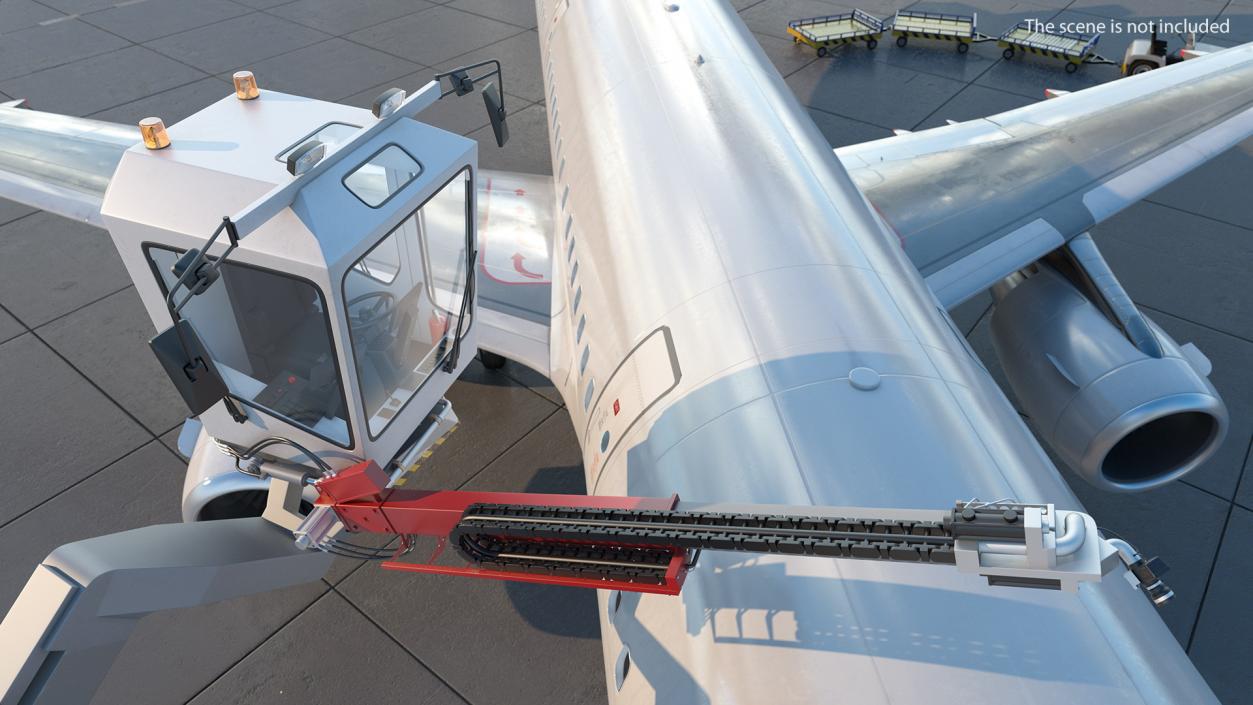 3D model Safeaero 220 Deicing Vehicle Rigged