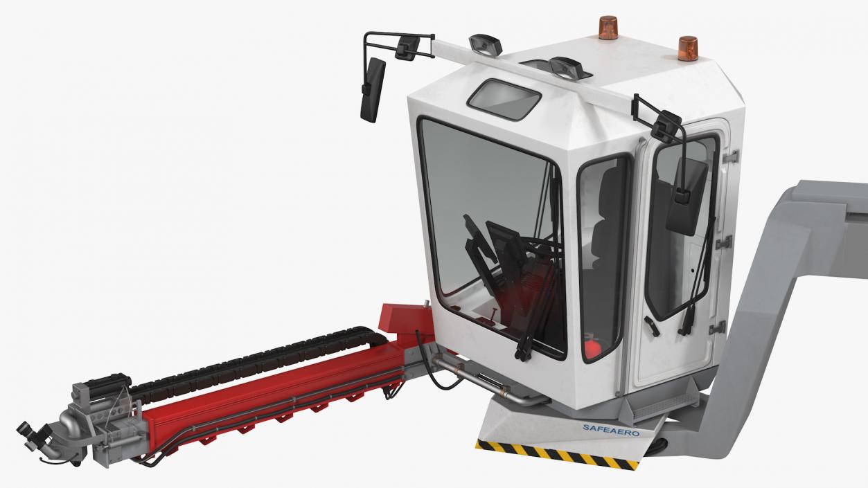 3D model Safeaero 220 Deicing Vehicle Rigged