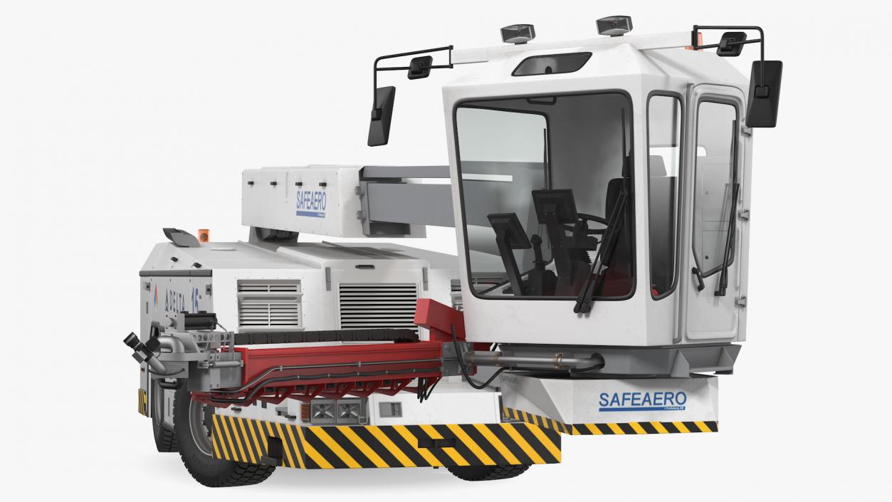 3D model Safeaero 220 Deicing Vehicle Rigged