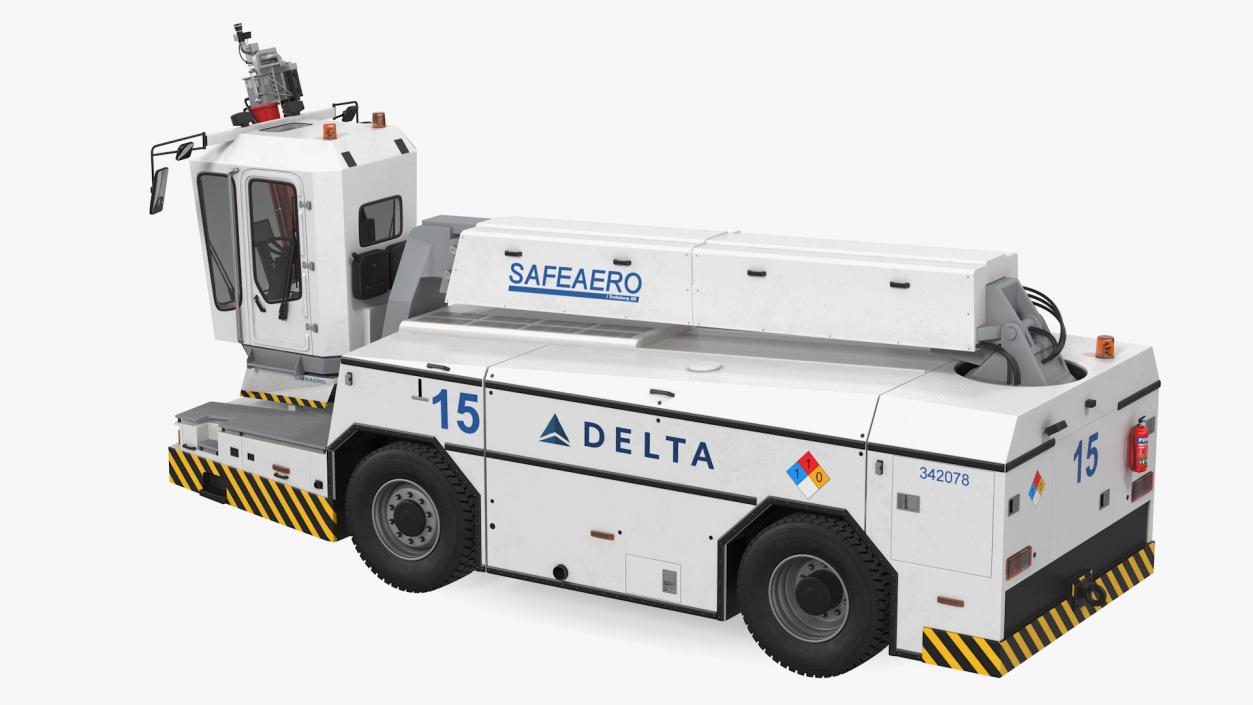 3D model Safeaero 220 Deicing Vehicle Rigged