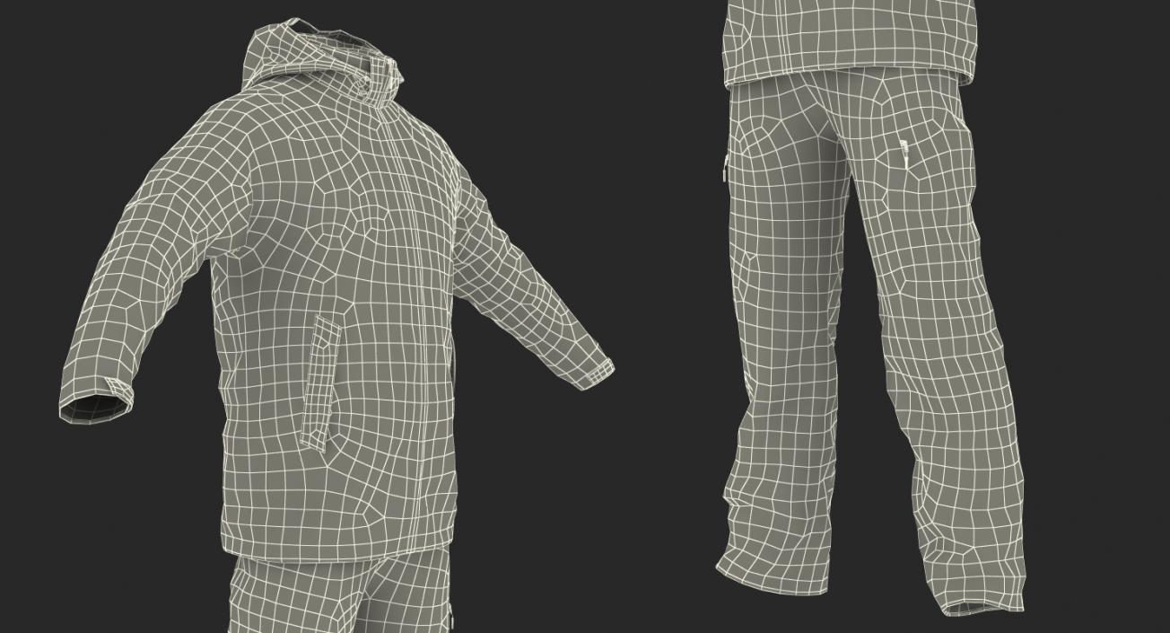 Winter Sport Suit 3D