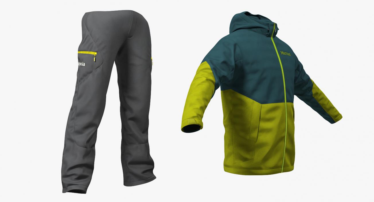 Winter Sport Suit 3D