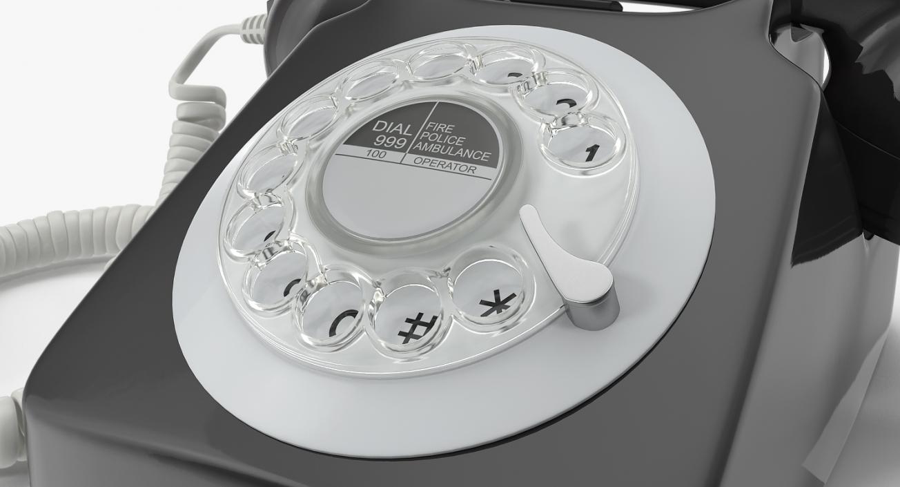 3D Rotary Phones Collection 2