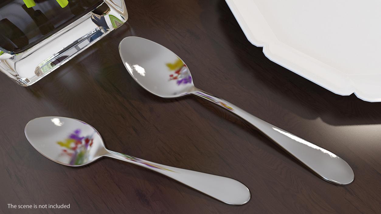 Spoons Collection 2 3D model