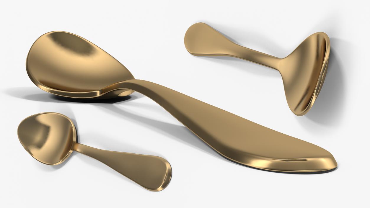 Spoons Collection 2 3D model