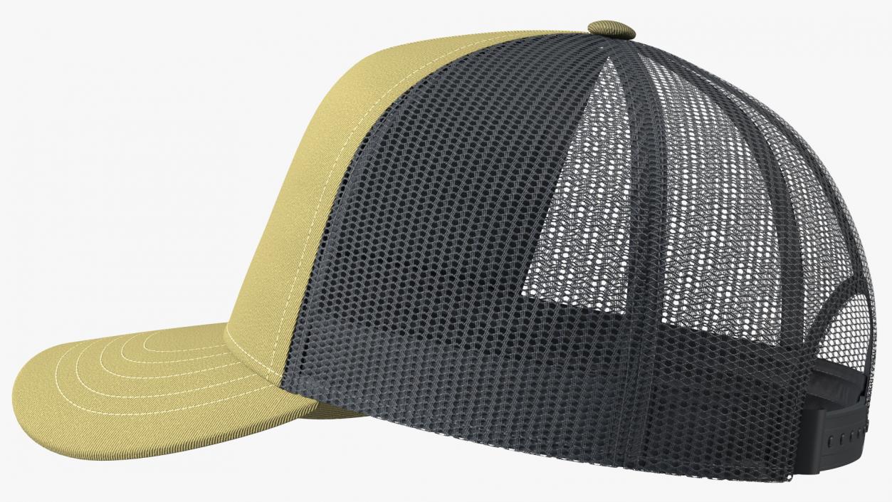 Trucker Cap Olive 3D