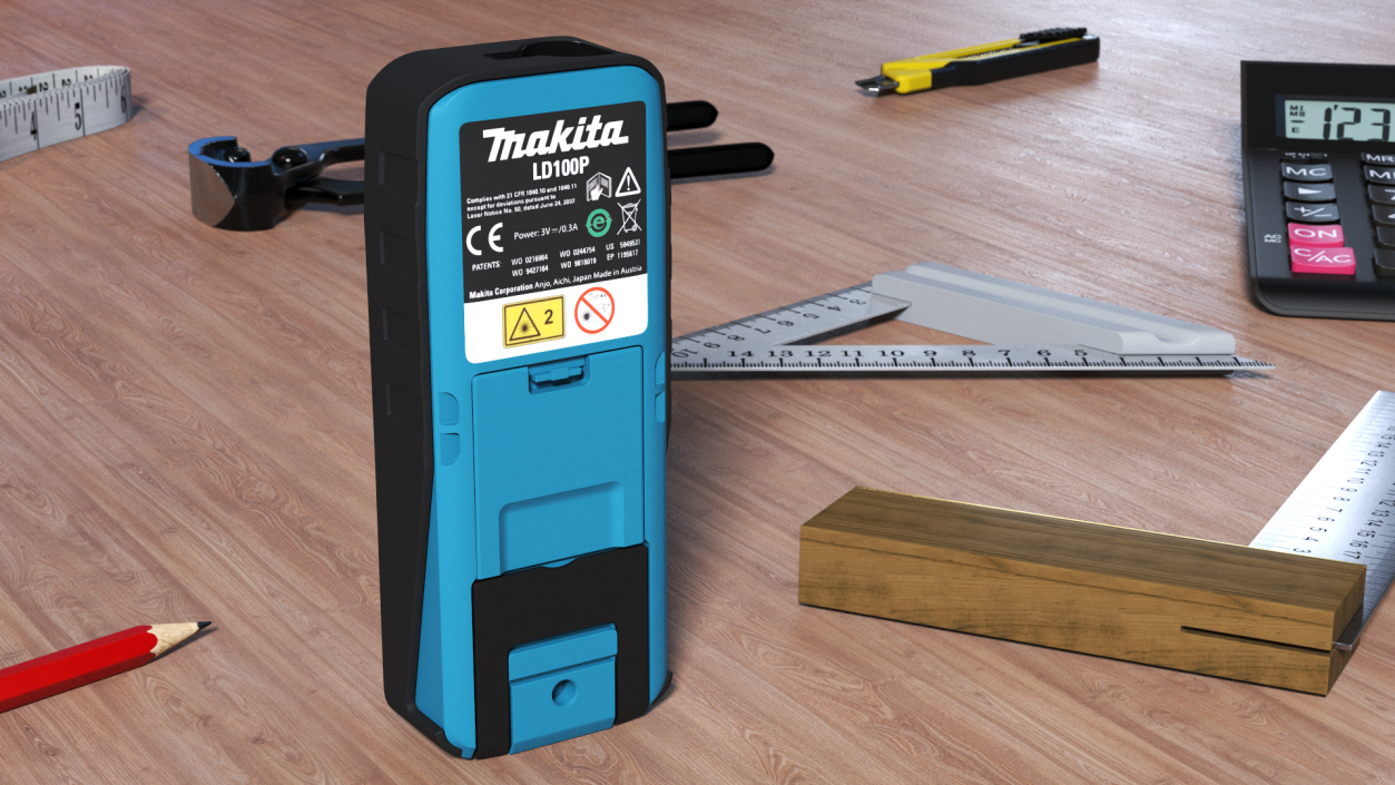 3D Laser Rangefinder Makita LD100P