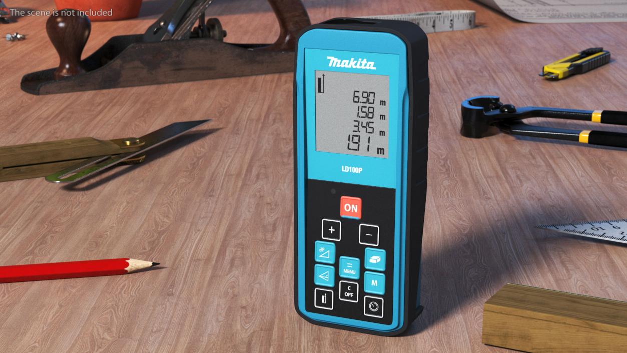 3D Laser Rangefinder Makita LD100P