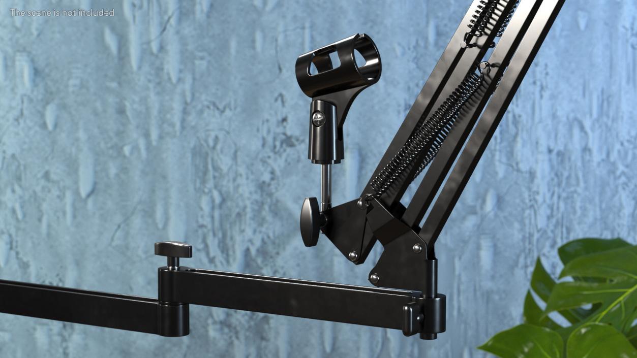 Boom Arm ULANZI Flexible Desk Mount Clamp Stand 3D