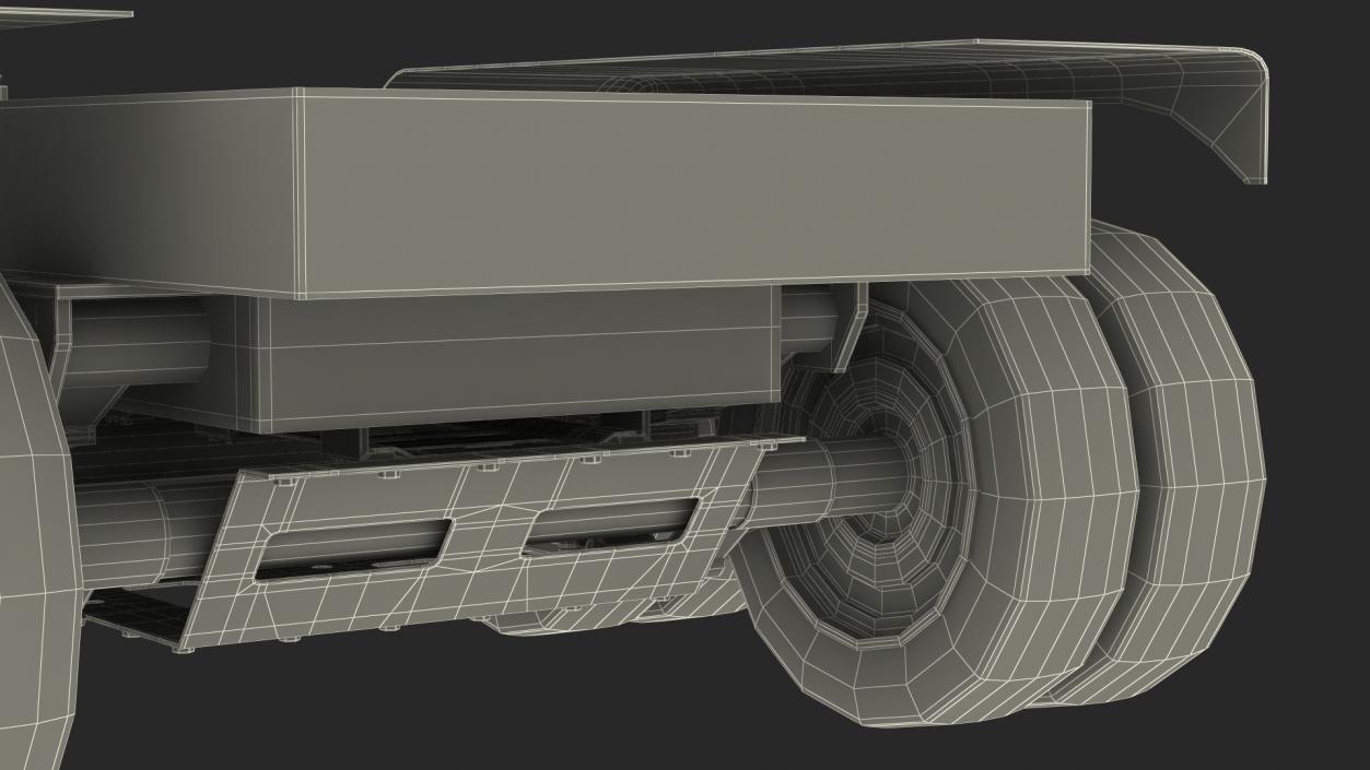 3D Heavy Truck Axle