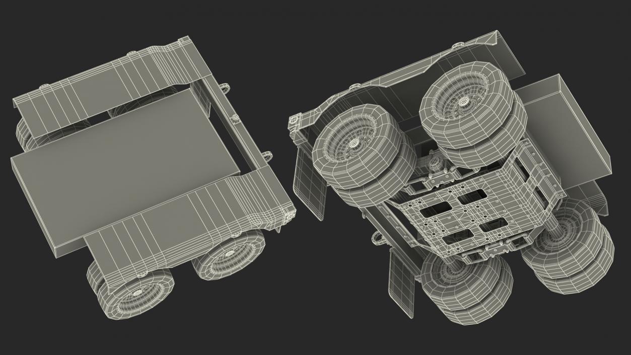 3D Heavy Truck Axle