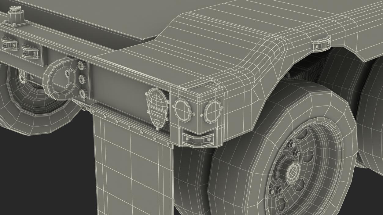 3D Heavy Truck Axle