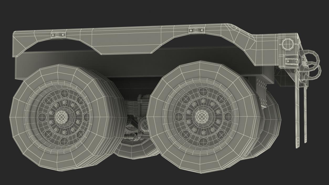 3D Heavy Truck Axle