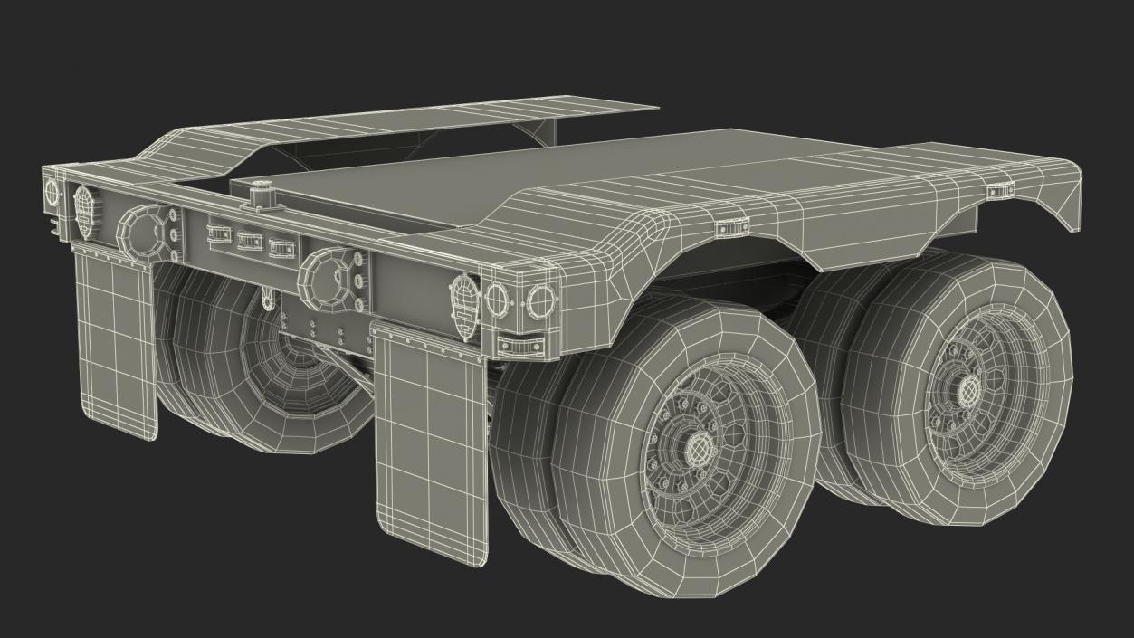 3D Heavy Truck Axle