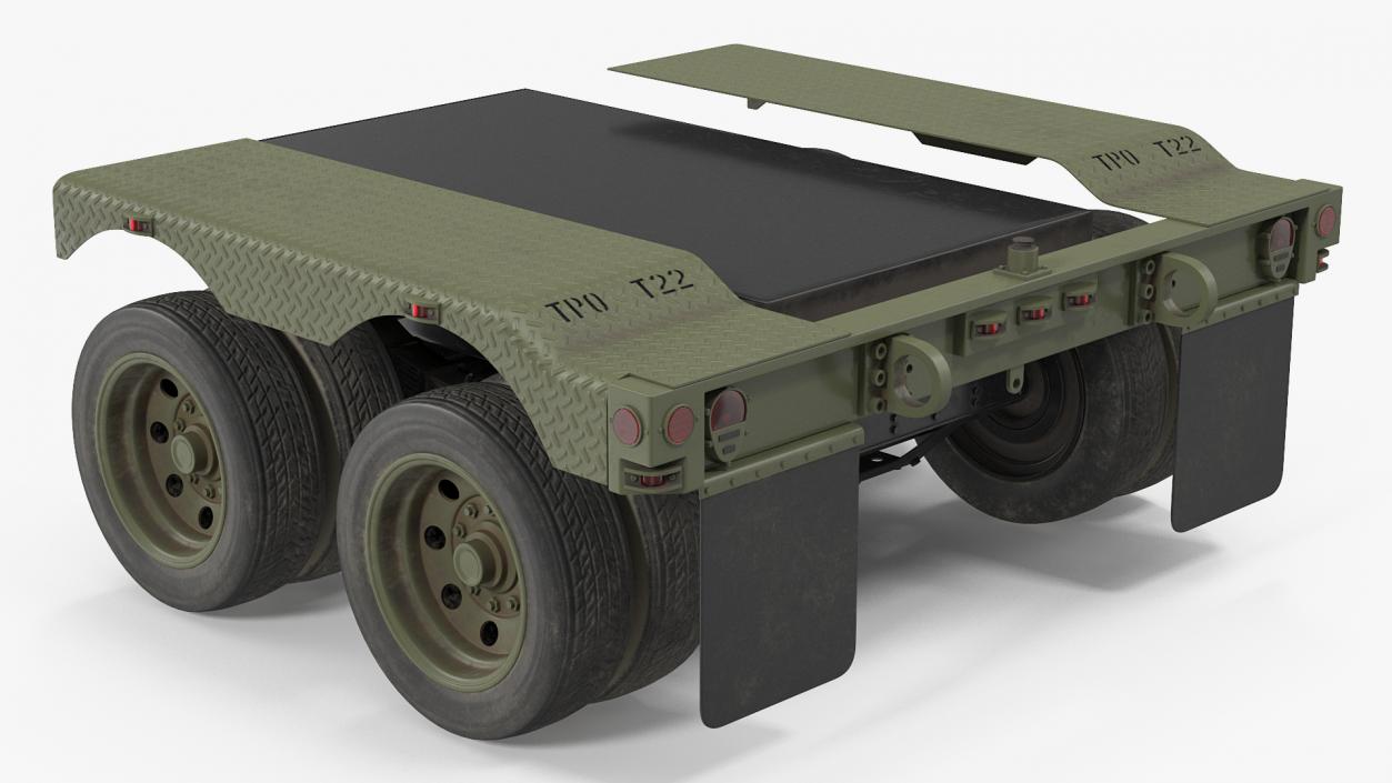 3D Heavy Truck Axle