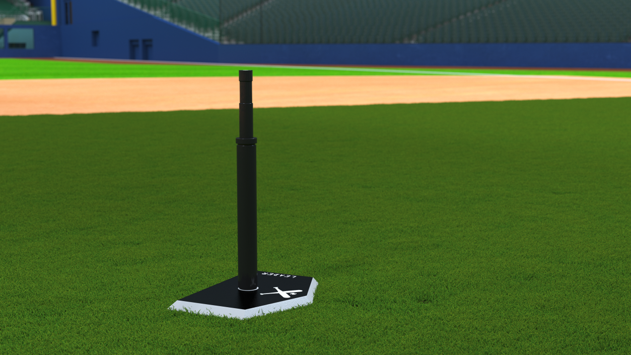 3D Adjustable Baseball Batting Tee