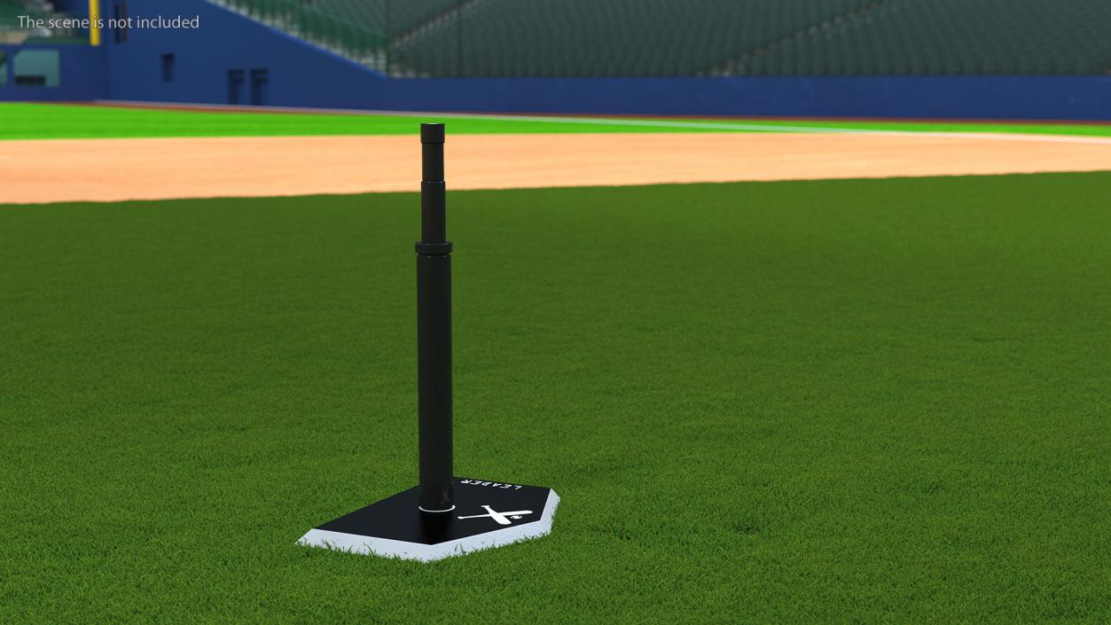 3D Adjustable Baseball Batting Tee