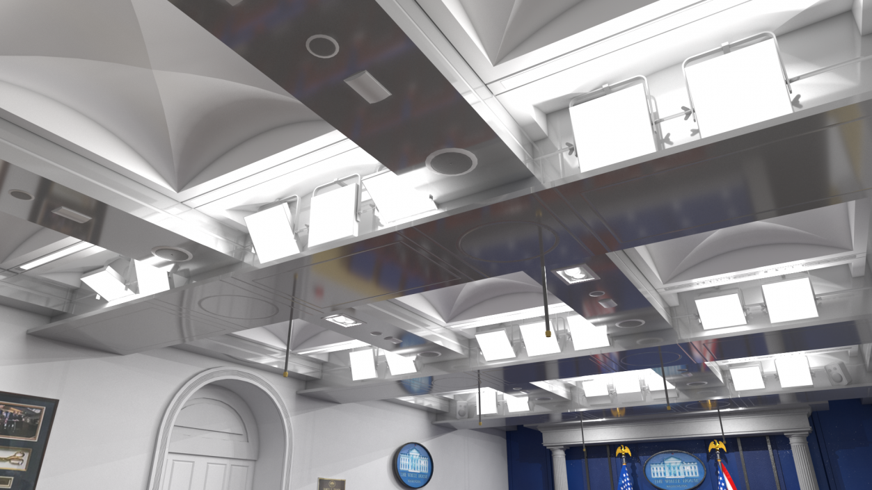 White House Press Room 3D