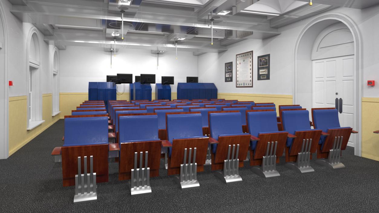 White House Press Room 3D