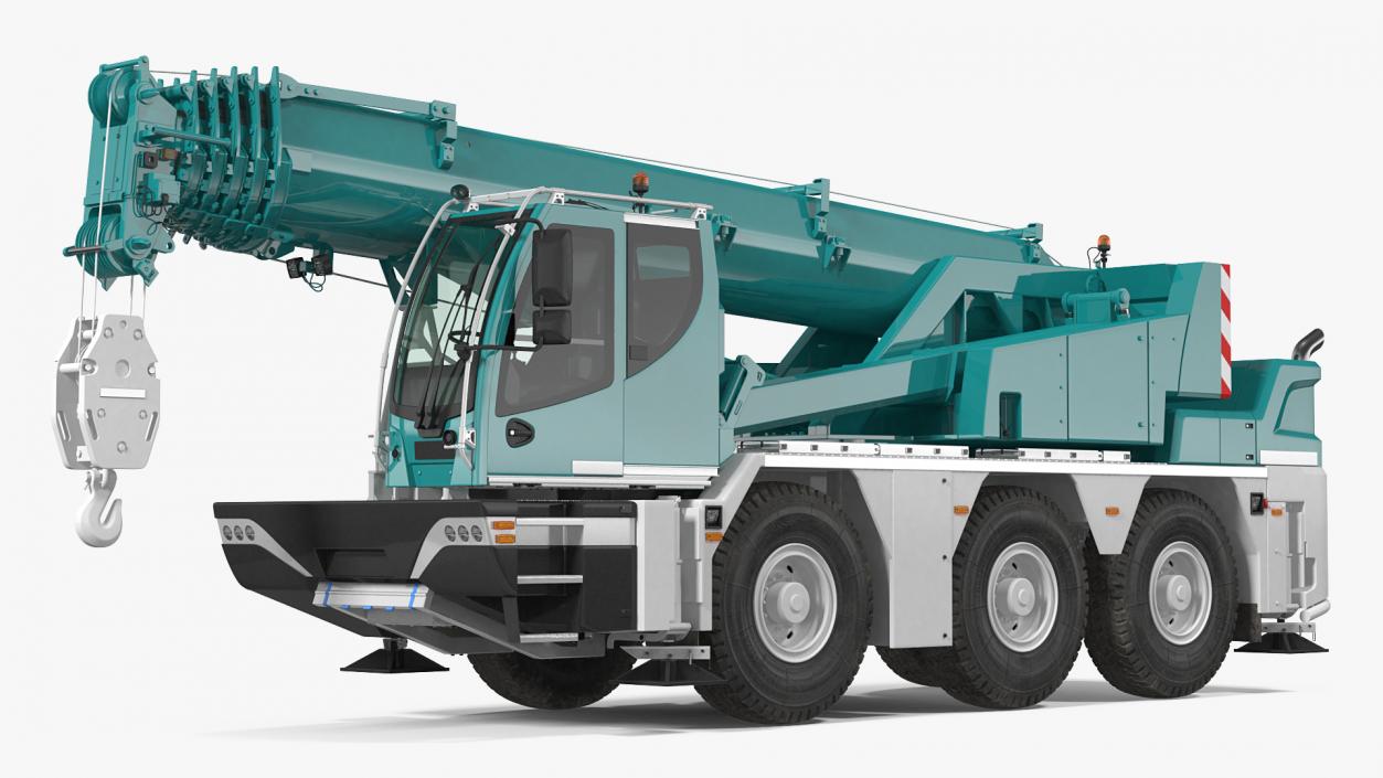 Compact Mobile Crane 3 3D