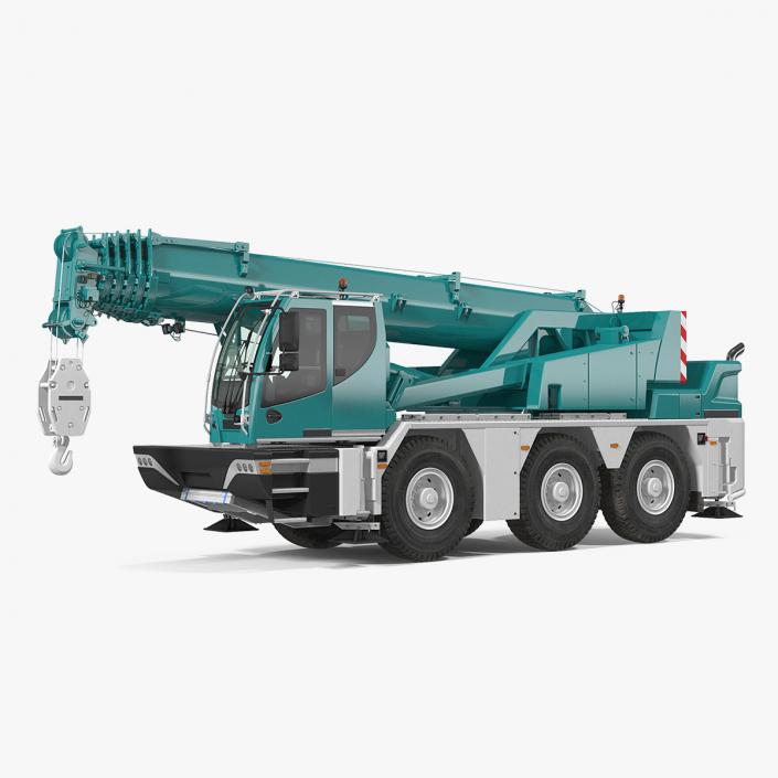 Compact Mobile Crane 3 3D