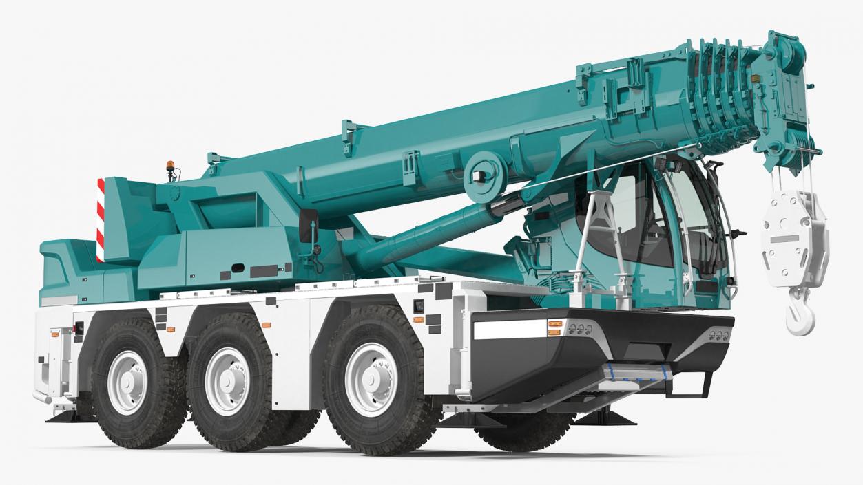 Compact Mobile Crane 3 3D