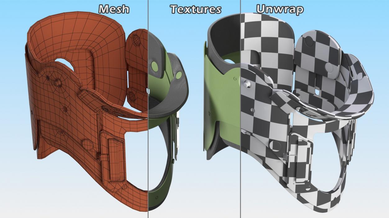 Cervical Collars Collection 3D