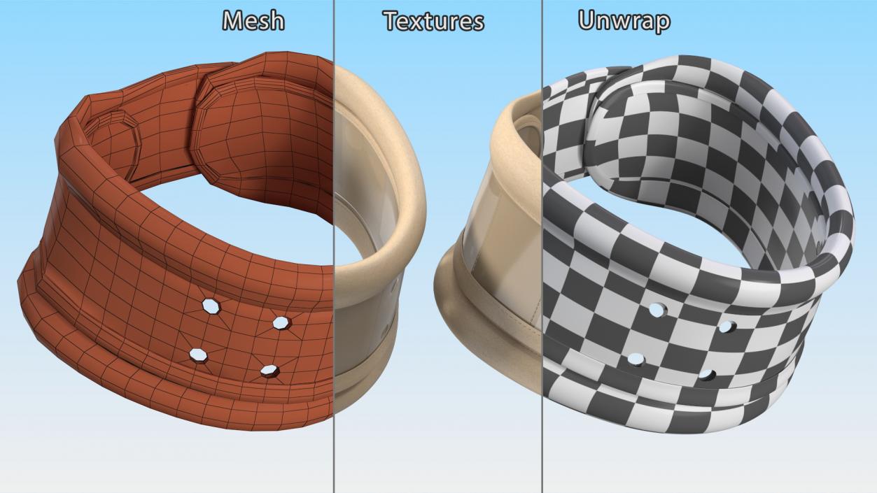 Cervical Collars Collection 3D